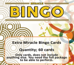 (image for) Extra Cards (60 cards) for Miracle Bingo by Doruk Ulgen - Trick