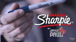 (image for) Amazing Sharpie Pen (Blue) by James Paul - Trick