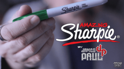 (image for) Amazing Sharpie Pen (Green) by James Paul - Trick