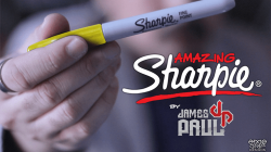 (image for) Amazing Sharpie Pen (Yellow) by James Paul - Trick