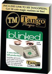 (image for) Tango Blinked Left Handed (Gimmick and Online Instructions) V0015 by Tango Magic - Trick