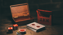 (image for) Royal Zen Playing Cards (Red) by Expert Playing Cards