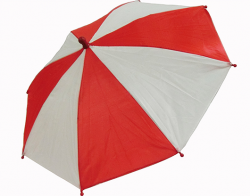 (image for) Flash Parasols (Red & White) 4 piece set by MH Production - Trick