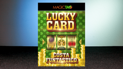 (image for) Lucky Card Blue (Gimmick and Online Instructions) by Costa Funtastico - Trick