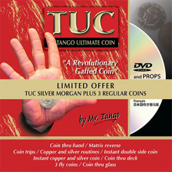 (image for) Limited Special Silver TUC Morgan plus 3 Matching Coins (D0166) by Tango - Trick