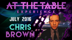 (image for) At The Table Live Lecture - Chris Brown July 6th 2016 video DOWNLOAD