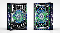 (image for) Bicycle A Glo Playing Cards (Blue)
