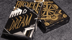 (image for) Bicycle Dream Black/Gold Playing Cards by US Playing Card