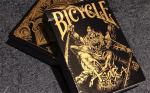 (image for) Bicycle Asura Black/Gold Playing Cards by US Playing Card