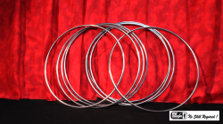 (image for) 12 inch Linking Rings SS (8 Rings) by Mr. Magic - Trick
