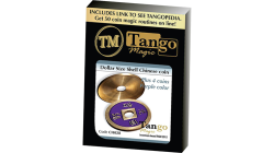 (image for) Dollar Size Shell Chinese Coin (Purple) by Tango Magic (CH028)