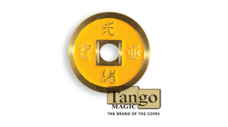 (image for) Dollar Size Chinese Coin (Yellow) by Tango (CH031)