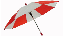 (image for) Flash Parasols (Red & White) 1 piece set by MH Production - Trick