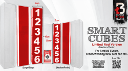 (image for) Smart Cubes Red (Medium / Parlor) by Taiwan Ben - Trick