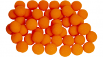 (image for) 1 inch Super Soft Sponge Ball (Orange) Bag of 50 from Magic By Gosh