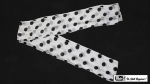(image for) Production Streamer Polka Dot 6 inch x 18 feet (Black on White) by Mr. Magic - Trick