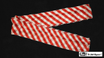 (image for) Production Streamer Zebra 6 inch x 18 feet (Red and White) by Mr. Magic - Trick