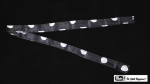 (image for) Thumb Tip Streamer Polka Dot (White on Black) by Mr. Magic - Trick