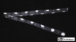 (image for) Thumb Tip Streamer Polka Dot (White on Black) by Mr. Magic - Trick