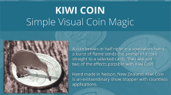(image for) Kiwi Coin (US Quarter) by Steve Wilbury - Trick