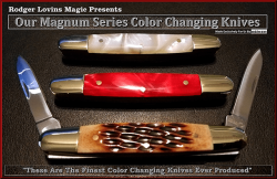 (image for) Magnum Color Changing Knife Set by Rodger Lovins - Trick