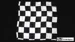 (image for) Production Hanky Chess Board Black and White (21" x 21") by Mr. Magic - Trick