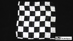 (image for) Production Hanky Chess Board Black and White (21" x 21") by Mr. Magic - Trick