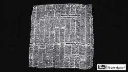 (image for) Production Hanky Newspaper Print (21 inches x 21 inches) by Mr. Magic - Trick