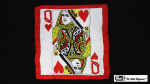 (image for) Production Hanky Queen of Hearts (36 inch x 36 inch) by Mr. Magic - Trick