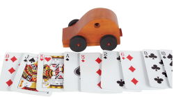 (image for) Card Buggy (Wood) - Trick