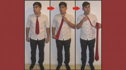 (image for) Comedy Necktie (Red) by Nahuel Olivera - Trick