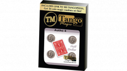 (image for) Autho 4 Half Dollar (D0178) (Gimmicks and Online Instructions) by Tango - Trick