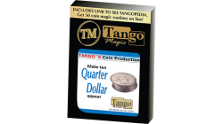 (image for) Tango Coin Production - Quarter D0185 (Gimmicks and Online Instructions) by Tango - Trick