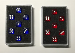 (image for) Prediction Gimmicked Dice Red (7 Dice) by Kreis - Trick