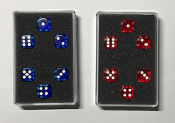 (image for) Perfect Prediction Dice Blue (6 Dice) by Kreis - Trick