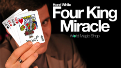 (image for) Four King Miracle (Gimmick and Online Instructions) by Henri White - Trick