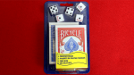 (image for) Bicycle 2 Decks Standard Poker and 5 Dice Set