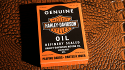 (image for) Harley Davidson Oil Playing Cards By USPCC