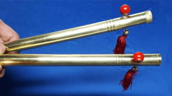 (image for) P&L Chinese Sticks (Brass) by P&L Magic - Trick