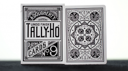 (image for) White Tally-Ho (Fan Back) Playing Cards