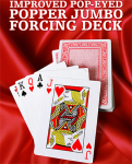 (image for) Improved Pop-Eyed Popper Jumbo Forcing Deck (Red) - Trick