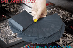 (image for) Svengali Envelopes (Black) by Sven Lee - Trick