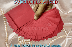 (image for) Svengali Envelopes (Red) by Sven Lee - Trick