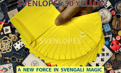 (image for) Svengali Envelopes (Yellow) by Sven Lee - Trick