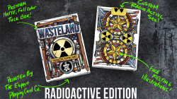 (image for) Wasteland Radio Active Edition Playing Cards by Jackson Robinson