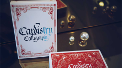 (image for) Cardistry Calligraphy (Red) Playing Cards