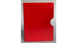 (image for) Card Guard (Red/ Plain) by Bazar de Magia