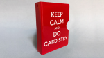 (image for) Keep Calm and Do Cardistry Card Guard (Red) by Bazar de Magia