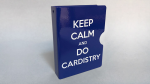 (image for) Keep Calm and Do Cardistry Card Guard (Blue) by Bazar de Magia