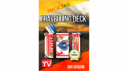 (image for) Travelling Deck Box Version Blue (Gimmick and Online Instructions) by Takel - Trick